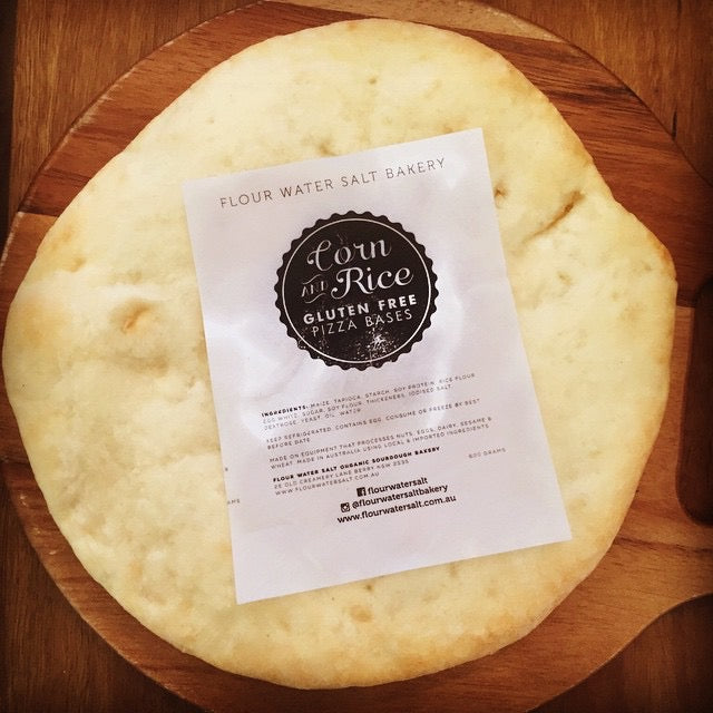 gluten free pizza bases flour water salt bakery
