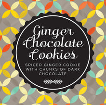 Load image into Gallery viewer, chunky choc ginger cookies
