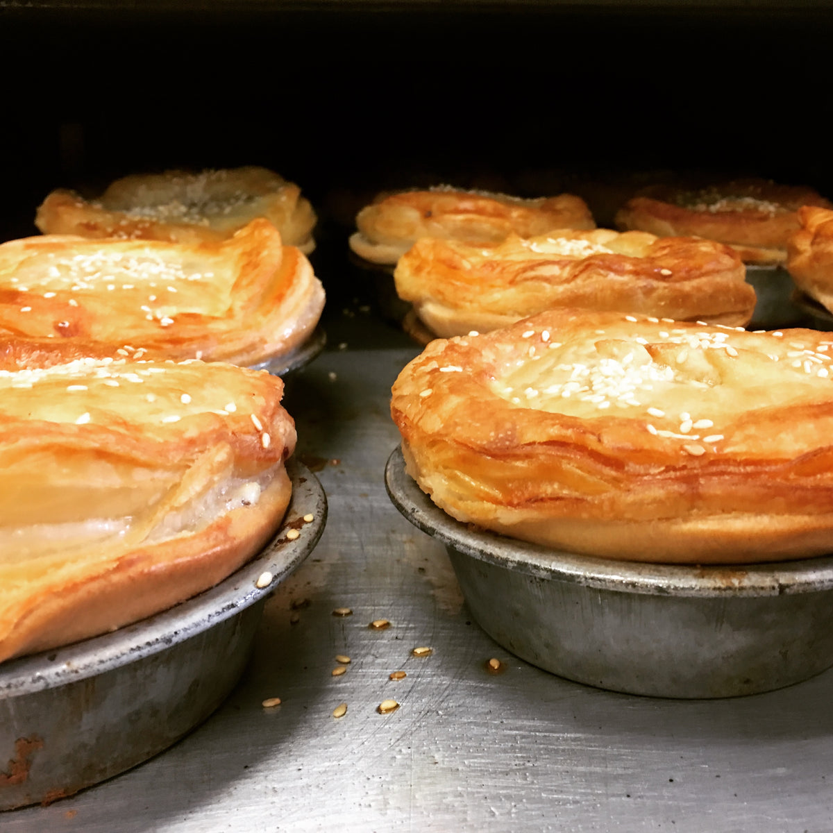 mushroom family pie flour water salt bakery