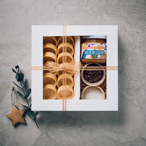 dulce de leche caramel tarts - assemble at home (pack of 12)