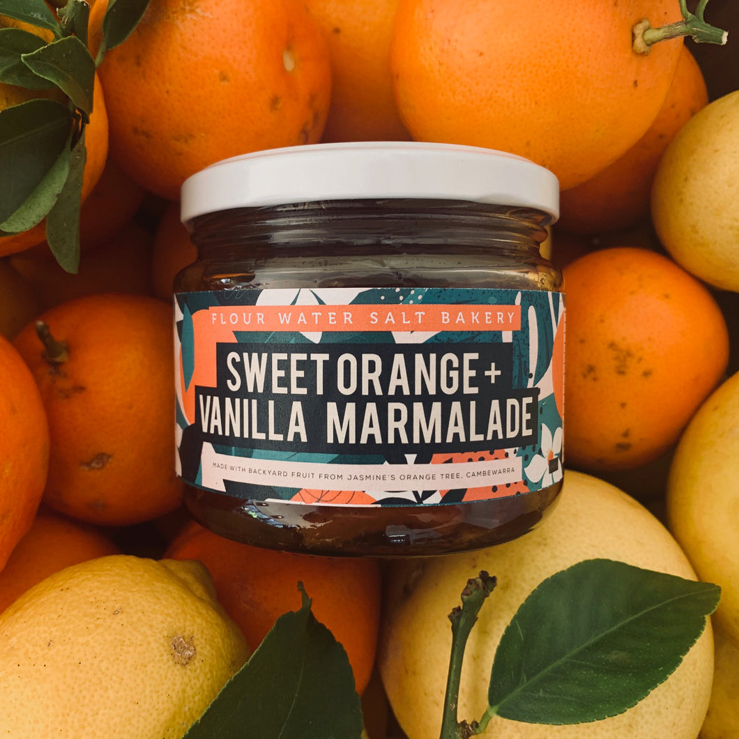 sweet orange & vanilla marmalade