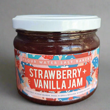 strawberry & vanilla jam