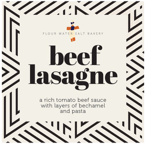 beef lasagne