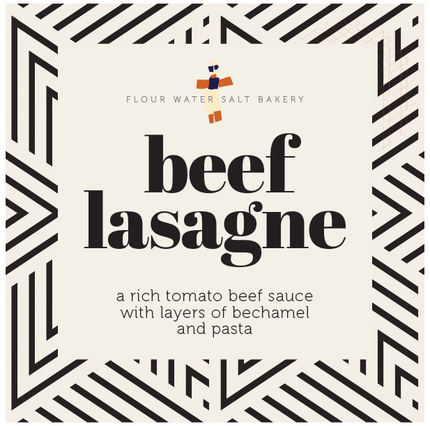 beef lasagne