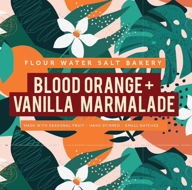 blood orange & vanilla marmalade