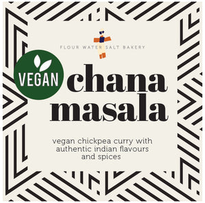 chana masala (chickpea vegan curry)