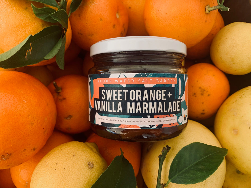 sweet orange & vanilla marmalade