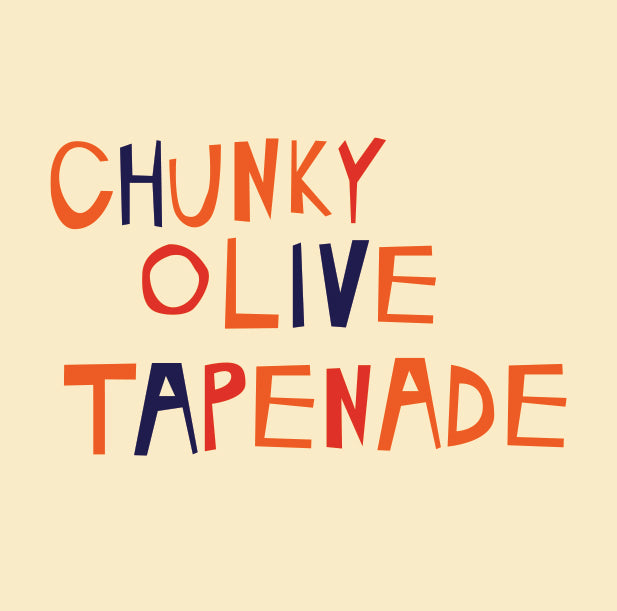 chunky olive tapenade