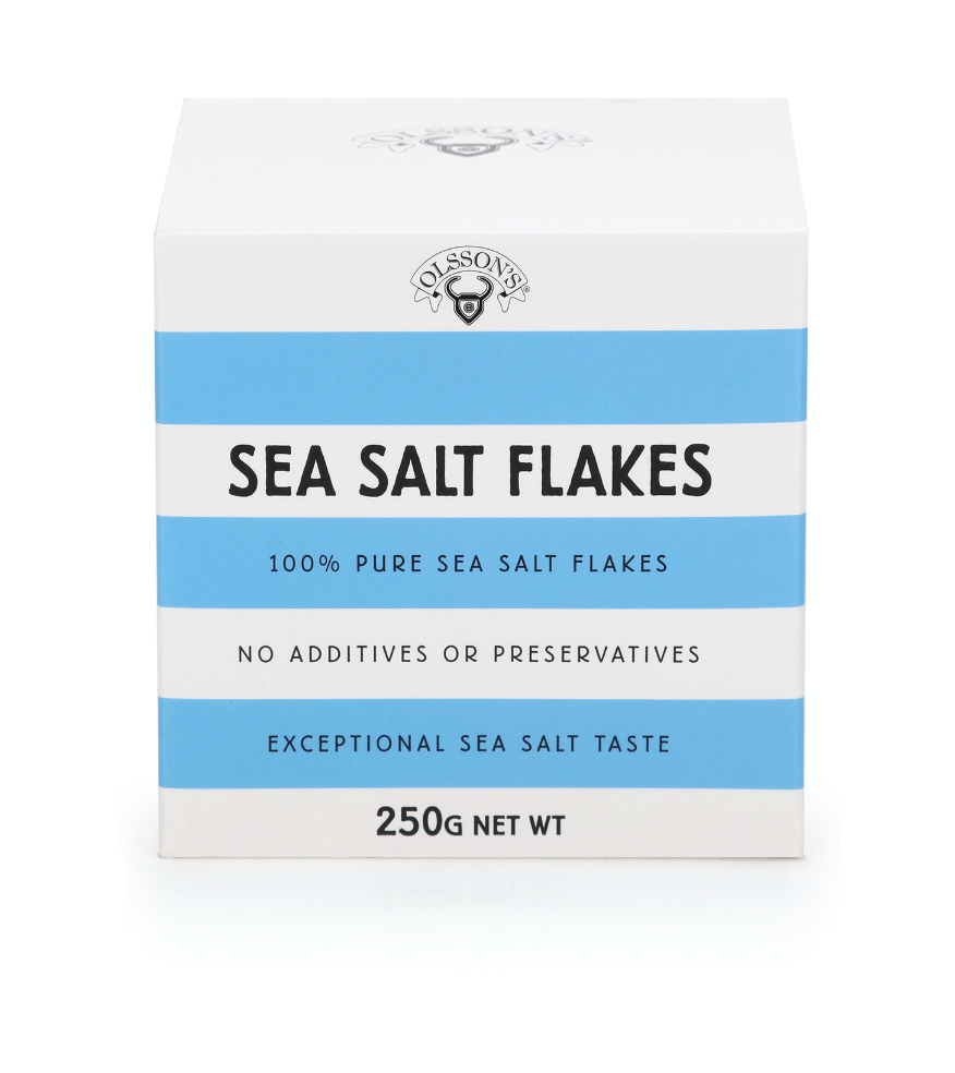 Olsson's sea salt flakes 250gm cube