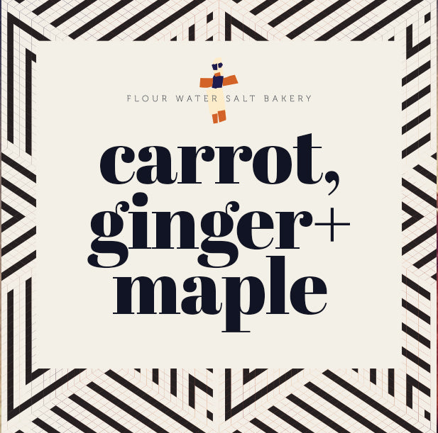 carrot, ginger & maple soup