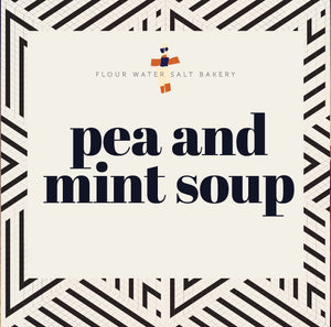 pea & mint soup